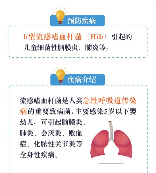 一图读懂 B型流感嗜血杆菌结合疫苗 一图读懂 B型流感嗜血杆菌结合疫苗